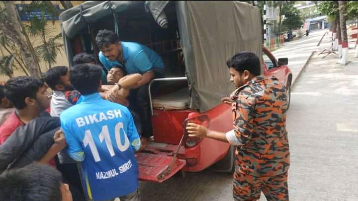 বিএম কলেজের পুকুরে কলেজ ছাত্রের মৃত্যু